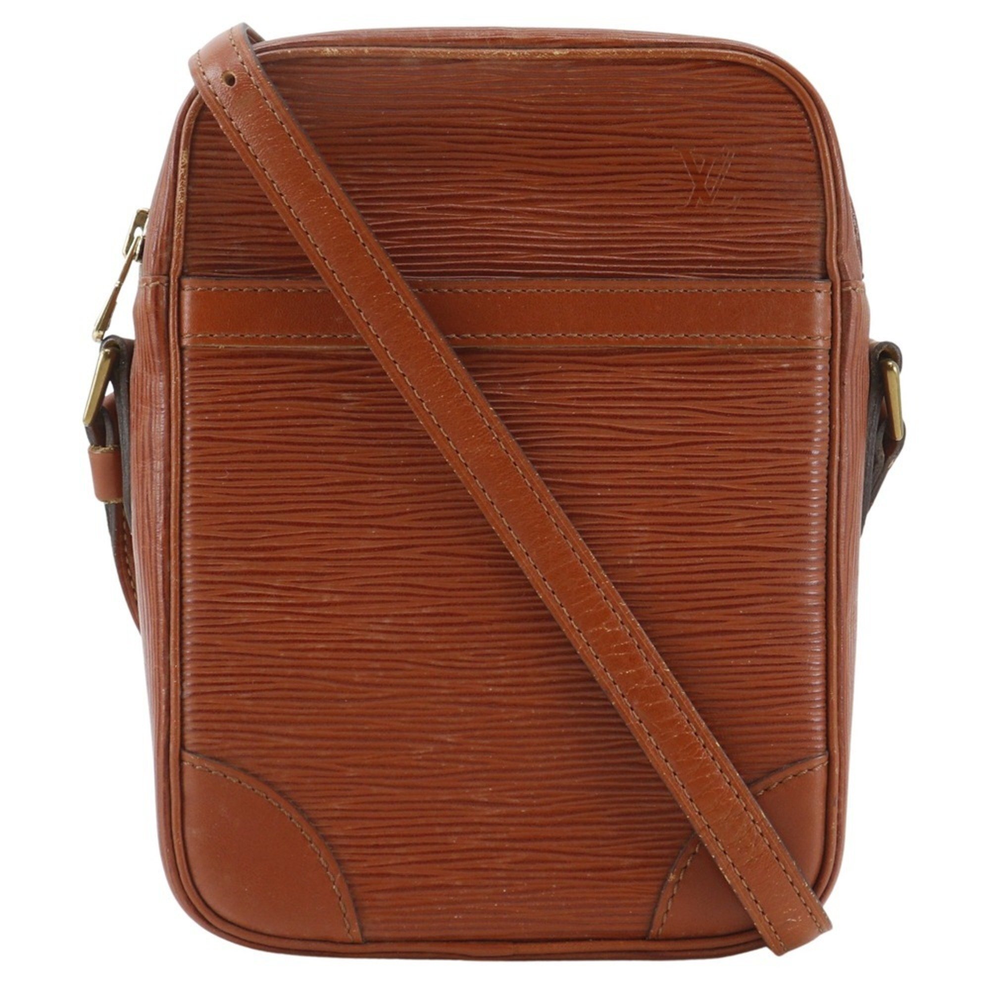 Louis Vuitton Louis Vuitton Danube Shoulder Bag Epi Leather Kenya Brown 1987 ...